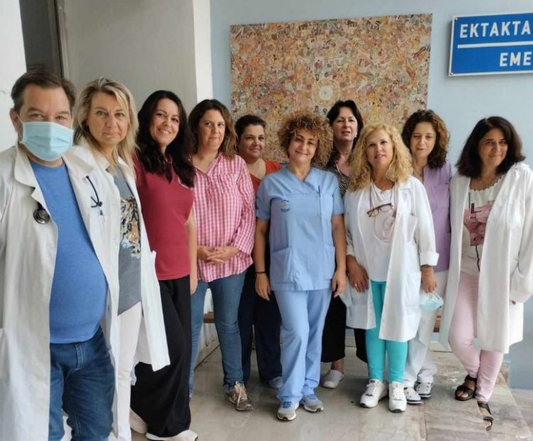 Ευχαριστήριο του Δήμου Πύλης  προς το κέντρο υγείας Λουτρακίου