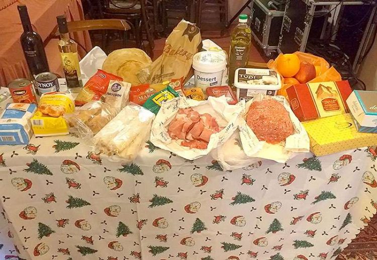 Συγκέντρωση τροφίμων από τον “Ελεήμονα Σαμαρείτη”