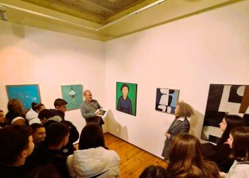 «9ο Γυμνάσιο Τρικάλων: Ένα αξέχαστο, βιωματικό μάθημα Τέχνης στο Ίδρυμα Λ. Μακρή»
