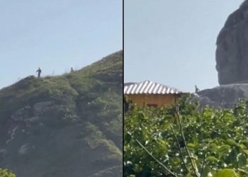 Σάλος με τους «εξωγήινους 3 μέτρων» που απαθανάτισαν πεζοπόροι: «Δεν είμαστε οι μόνοι στο σύμπαν» (vid)