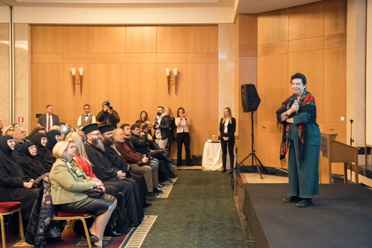 Η Δρ. Μαρία Ευθυμίου στη Βιβλιοθήκη Καλαμπάκας