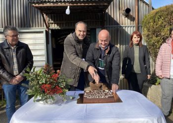 Ευχές για τη νέα χρονιά στην κοπή πίτας της Δ/νσης Περιβάλλοντος του Δήμου Τρικκαίων