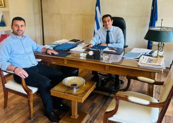 Κ. Σκρέκας σε Λ. Αβραμόπουλο: «Ενισχύουμε με νέο Πρόγραμμα Χρηματοδότησης τις Επιχειρήσεις που απώλεσαν τη λειτουργία τους λόγω Daniel»