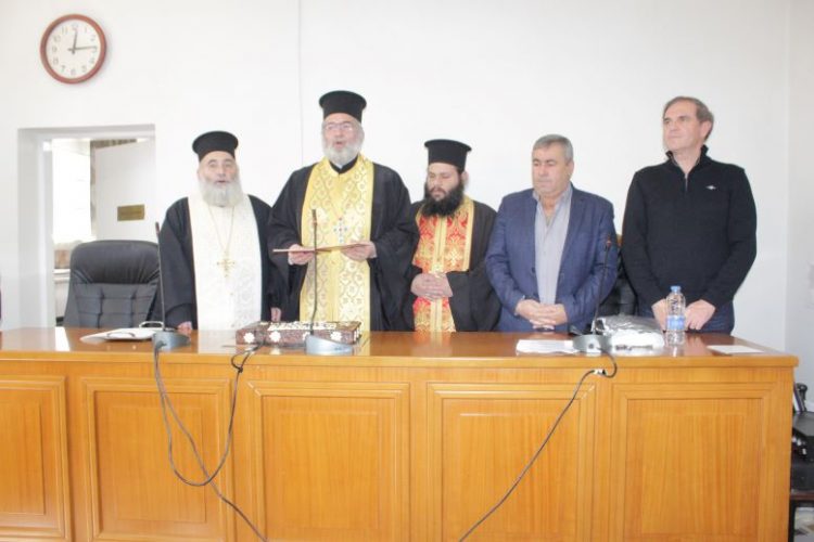 Η κοπή της πίτας των δημοτικών υπαλλήλων του Δήμου Πύλης