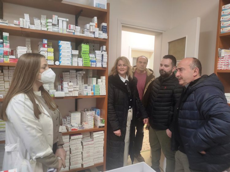 Στη Δ/νση Κοινωνικής Μέριμνας με τη νέα αντιδήμαρχο ο Νίκος Σακκάς