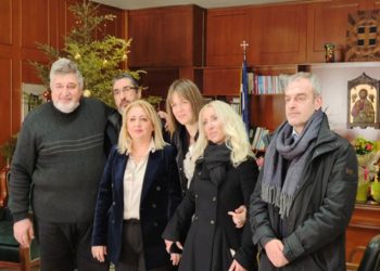 Την Αντιπεριφερειάρχη Τρικάλων κα. Χρύσα Ντιντή, επισκέφτηκε το ΔΣ του Λ.Ε.Α.Δ. Τρικάλων
