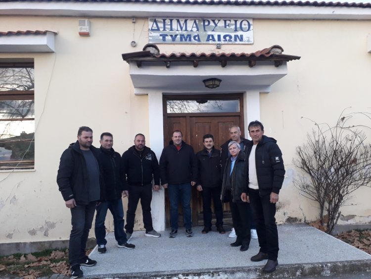 Πρώτη συνάντηση Παπαναστασίου με τους Προέδρους των χωριών του πρώην Δήμου Τυμφαίων