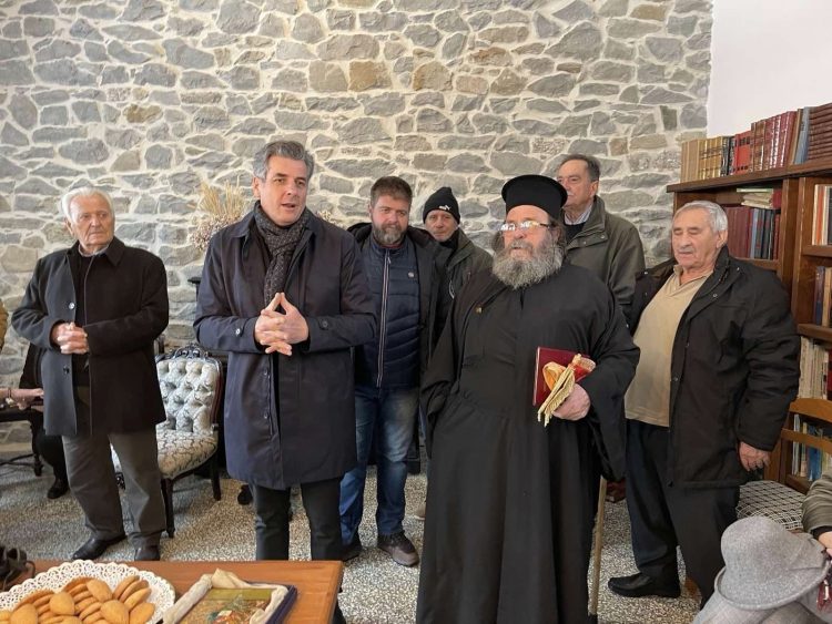 Για πρώτη φορά η κοπή πίτας στο νεοσύστατο γραφείο της Κοινότητας Καστανιάς