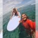 Εγγονή μαθαίνει surf στην 80χρονη γιαγιά της