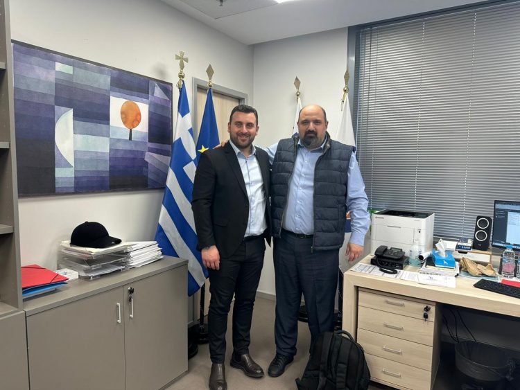 Συναντήσεις Δημάρχου Μετεώρων με τη ηγεσία του Υπουργείου Κλιματικής Κρίσης και Πολιτικής Προστασίας