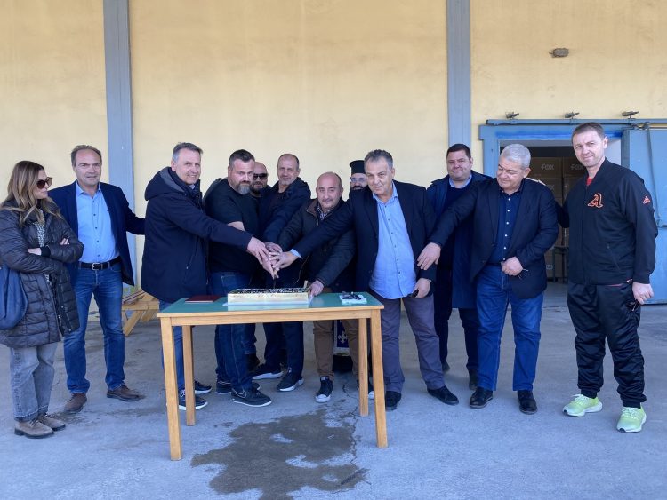 Σακκάς: Σημαντική η προσφορά της ΔΕΥΑΤ – Κοπή πίτας για την επιχείρηση