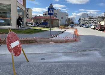 Ασφάλεια μετακινήσεων με τη νέα υπερυψωμένη διάβαση στα Τρίκαλα