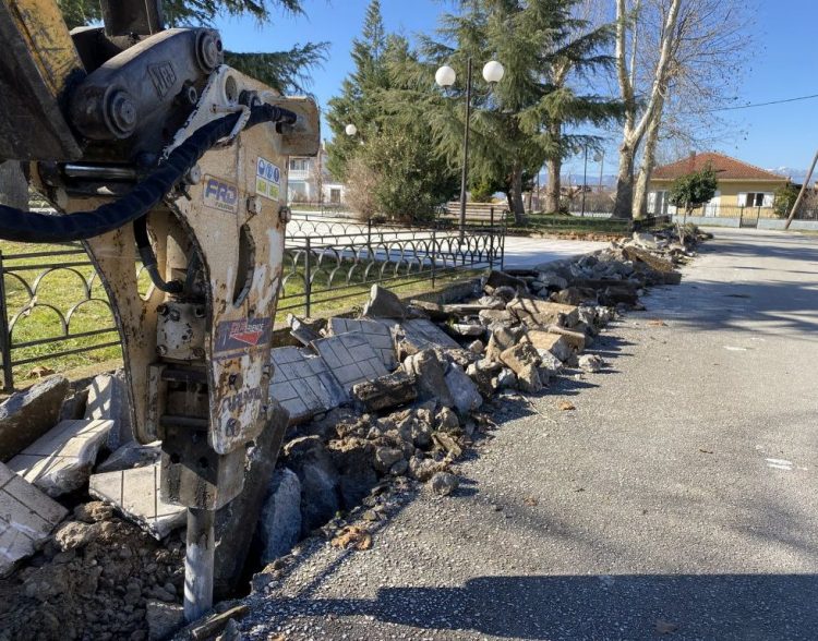 Εργα σε Αγ. Κυριακή, Πατουλιά. Μεγ. Κεφαλόβρυσο συνεχίζει ο Δ. Τρικκαίων