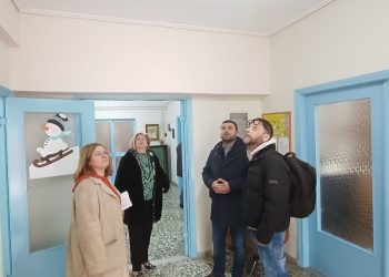 Αυτοψία Δημάρχου Μετεώρων σε σχολικές μονάδες της Καλαμπάκας