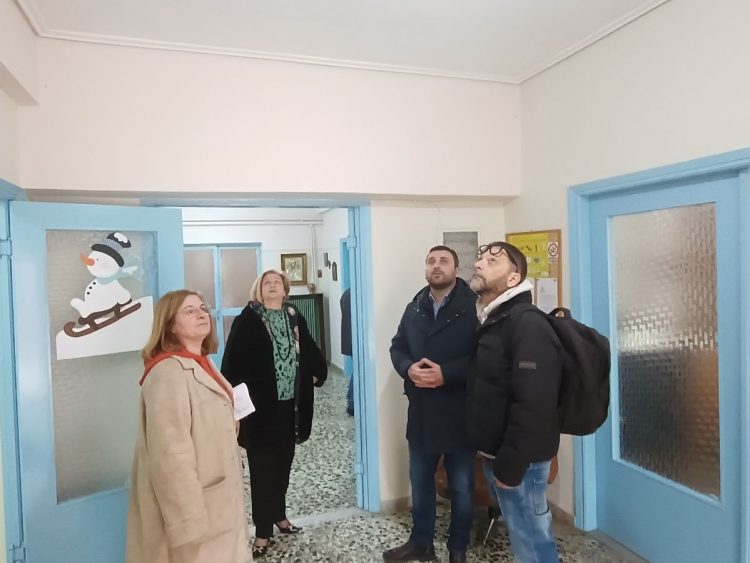 Αυτοψία Δημάρχου Μετεώρων σε σχολικές μονάδες της Καλαμπάκας
