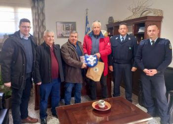 Το δήμαρχο Πύλης επισκέφτηκε αντιπροσωπεία της Τ.Δ. Τρικάλων της ΙΡΑ