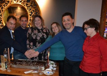 Κοπή πίτας του Συλλόγου Γονέων και Κηδεμόνων 5ου Γυμνασίου Τρικάλων
