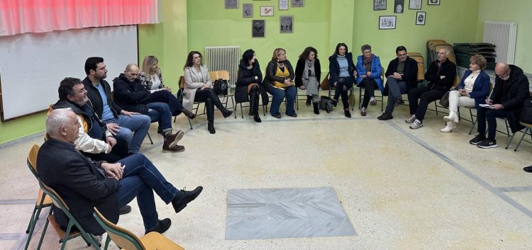 Με το Δήμαρχο Φαρκαδόνας συναντήθηκαν οι Διευθυντές και Προϊστάμενοι σχολικών μονάδων