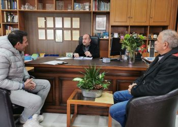 Σκακιστικά θέματα στη συνάντηση Δημάρχου Τρικκαίων – ΣΚΑ.ΚΙ. Τρικάλων