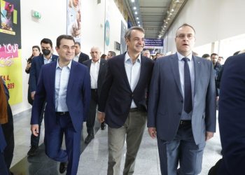 Με τον Πρωθυπουργό Κυριάκο Μητσοτάκη, ο Κώστας Σκρέκας στη HORECA 2024