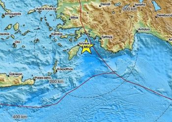 Σεισμός 4,6 Ρίχτερ κοντά στη Ρόδο – Πώς τον κατέγραψε ο σεισμογράφος (pics)