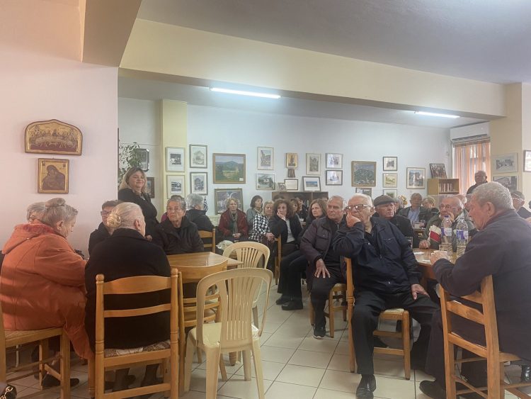 Εκπρόσωπος των μελών του ΚΑΠΗ Καλαμπάκας στο Δήμο Μετεώρων η Αικατερίνη Ζήκα – Μπέλλου