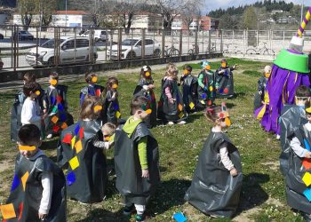 Όμορφη αποκριάτικη γιορτή στον 4ο βρεφονηπιακό σταθμό Δ. Τρικκαίων