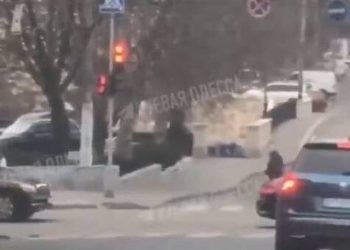 Ουκρανία: Η στιγμή της έκρηξης ενώ ο Ζελένσκι θα συναντούσε τον Μητσοτάκη