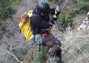 Επιχείρηση διάσωσης ιχνηλάτη στα ορεινά των Τρικάλων