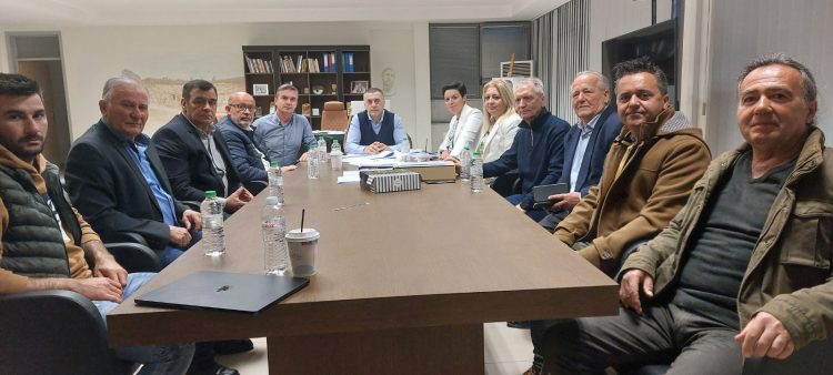 Σύσκεψη στην Περιφέρεια Θεσσαλίας για την οδική σύνδεση Βερδικούσιας – Αγρελιάς