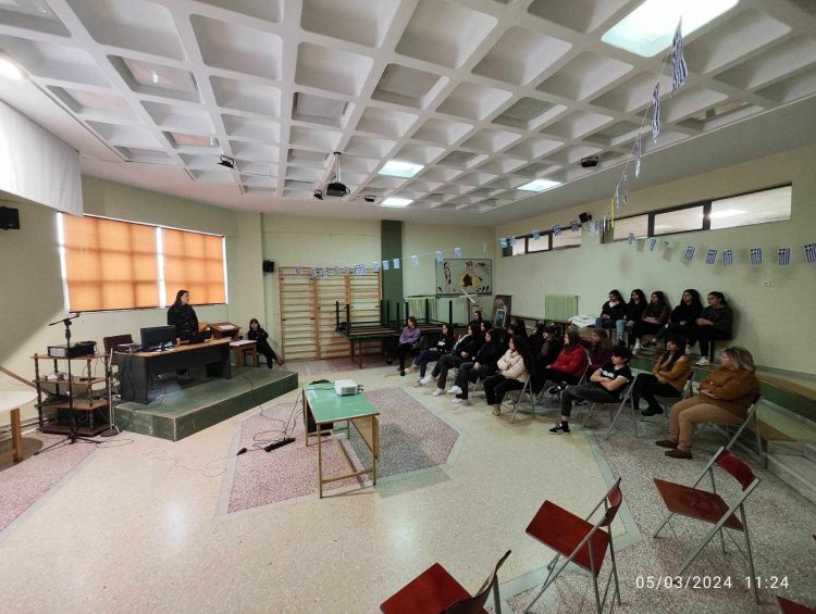 Δράση του Κ.Υ. Πύλης στο Γυμνάσιο Πρίνους