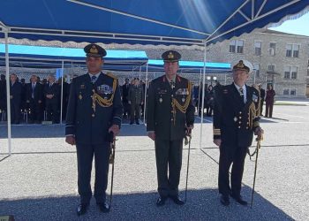 Ο Ιωάννης Κορέλης παρέδωσε τα ηνία της ΣΜΥ στο νέο διοικητή Ταξίαρχο, Γεώργιο Παπαγεωργίου
