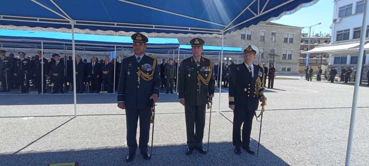 Ο Ιωάννης Κορέλης παρέδωσε τα ηνία της ΣΜΥ στο νέο διοικητή Ταξίαρχο, Γεώργιο Παπαγεωργίου