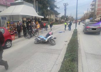 Στο νοσοκομείο δυο άτομα νεαρής ηλικίας μετά από τροχαίο στον ύψος της ΔΕΥΑΤ