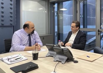 Σύσκεψη με τον Υφ. Χρήστο Τριαντόπουλο και τον Δήμαρχο Φαρκαδόνας για ζητήματα κρατικής αρωγής ο Θανάσης Λιούτας