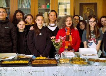 Αναβίωση παραδοσιακών γεύσεων από την πολιτιστική ομάδα της Β’ τάξης του 9ου Γυμνασίου Τρικάλων