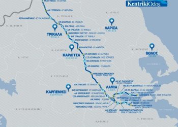 Αυτοκινητόδρομος Ε65: Αθήνα – Τρίκαλα σε 3 ώρες το Πάσχα [χάρτης]