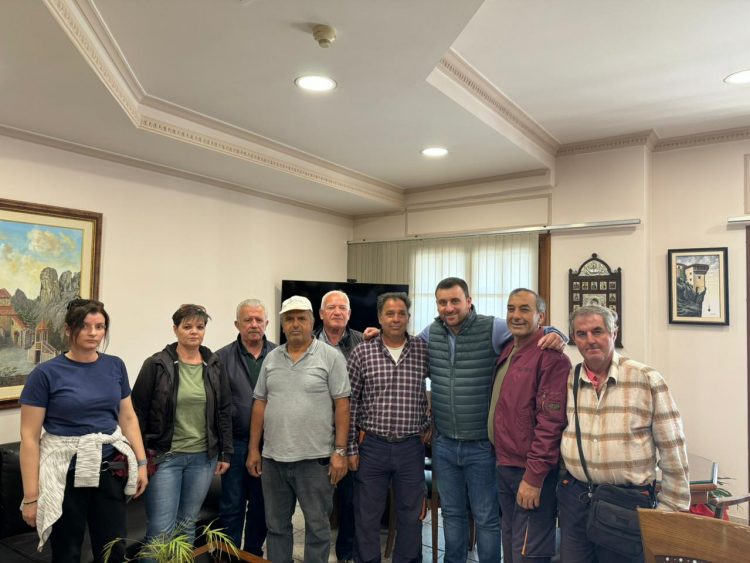 Τους εργαζόμενους στην καθαριότητα συνάντησε ο Δήμαρχος Μετεώρων Λευτέρης Αβραμόπουλος