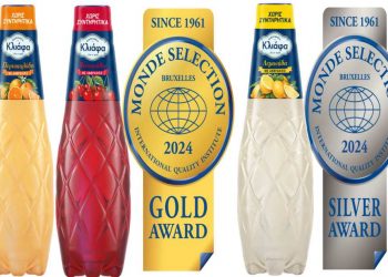 Monde Selection 2024: “Μαγνήτης” βραβείων τα “ΧΩΡΙΣ ΣΥΝΤΗΡΗΤΙΚΑ” των αναψυκτικών ΚΛΙΑΦΑ!