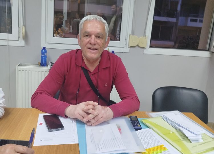 Ο Δήμητρης Αρμάγος στα ηνία της διοίκησης του Εργατικού Κέντρου Τρικάλων