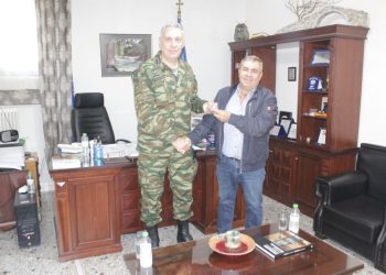 Με τον Κώστα Μαράβα συναντήθηκε ο νέος διοικητής της ΣΜΥ