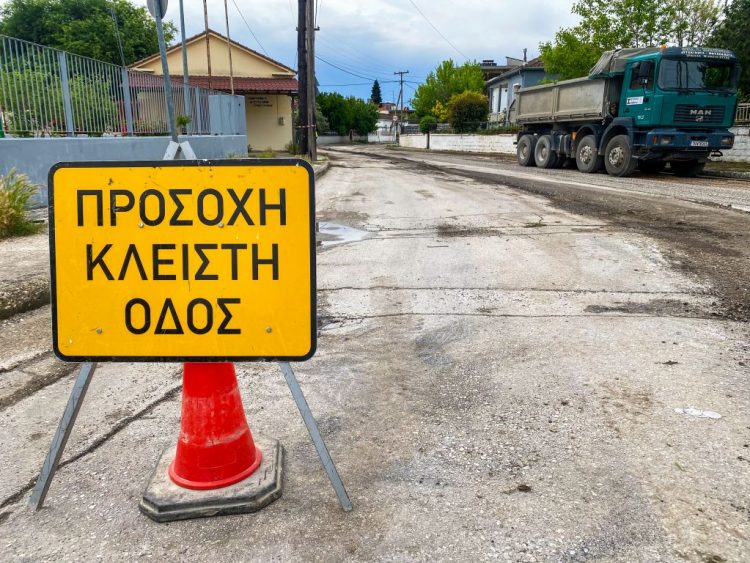 Ασφαλτοστρώσεων συνέχεια σε Πυργετό και κέντρο Τρικάλων από Δ. Τρικκαίων – ΔΕΥΑΤ