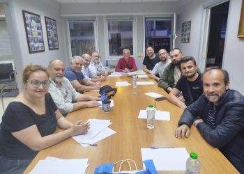 Ο Δήμητρης Αρμάγος στα ηνία της διοίκησης του Εργατικού Κέντρου Τρικάλων