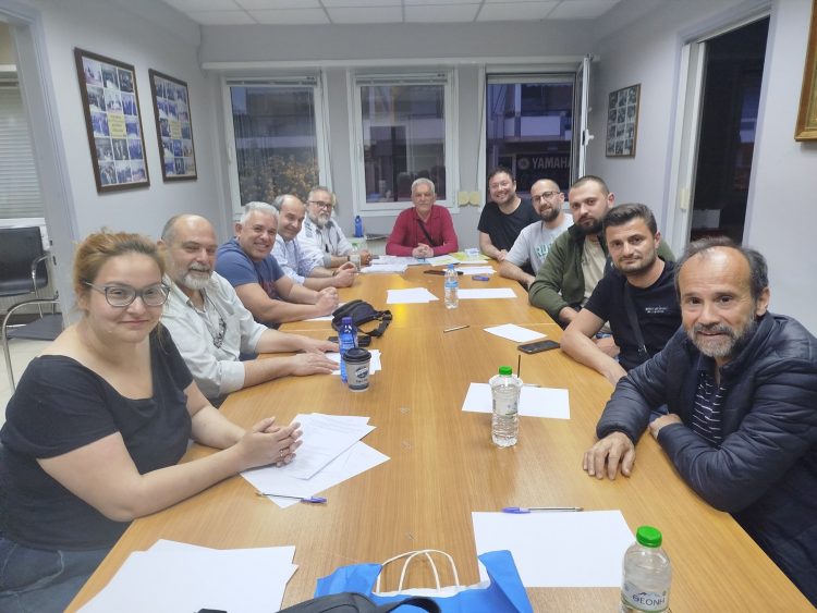 Ο Δήμητρης Αρμάγος στα ηνία της διοίκησης του Εργατικού Κέντρου Τρικάλων