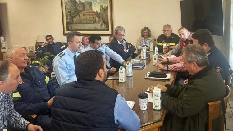 Σύσκεψη των εμπλεκόμενων φορέων για το συντονισμό και την προετοιμασία ενόψει της νέας αντιπυρικής περιόδου