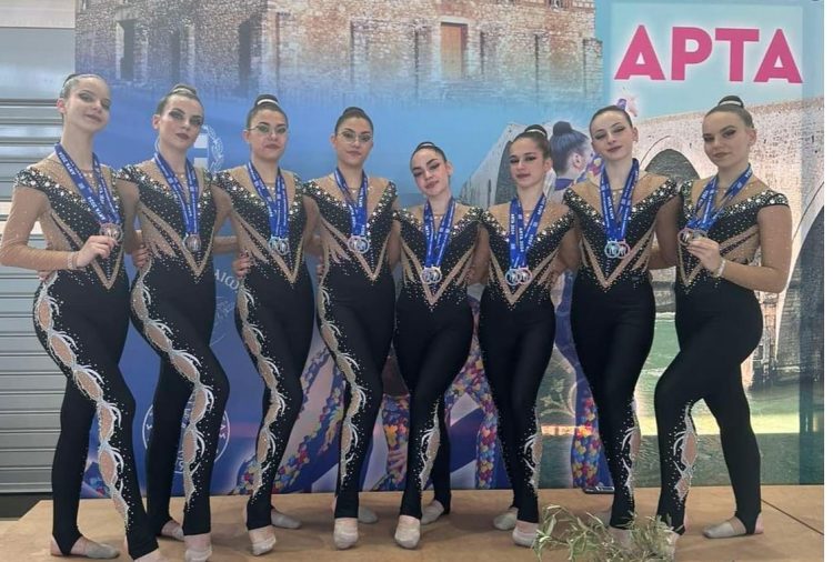Ασημένιες Πρωταθλήτριες 2024 οι αθλήτριες της Ολύμπια Junior Team Τρικάλων