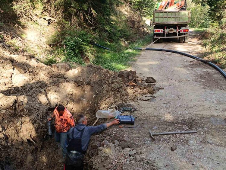 ΔΕΥΑΜ: Εργασίες αποκατάστασης του δικτύου ύδρευσης στον Αμάραντο