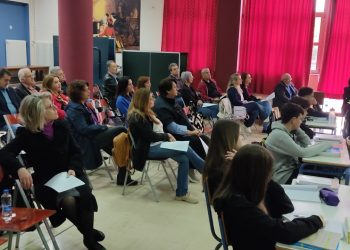 Τη Μαρίζα Φουντοπούλου υποδέχτηκε το 7ο Πειραματικό Γυμνάσιο Τρικάλων