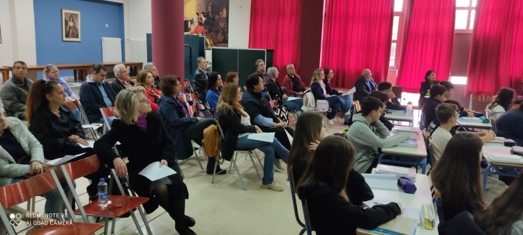 Τη Μαρίζα Φουντοπούλου υποδέχτηκε το 7ο Πειραματικό Γυμνάσιο Τρικάλων