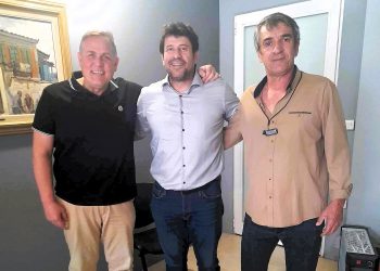 Επίσκεψη Γεωργούλη – Δελιτζιά στον αντιδήμαρχο  Τρικαίων Μιχ. Λάππα
